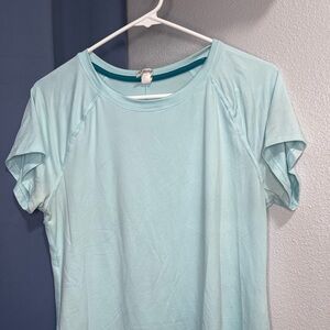 Light Blue Athletic T-Shirt